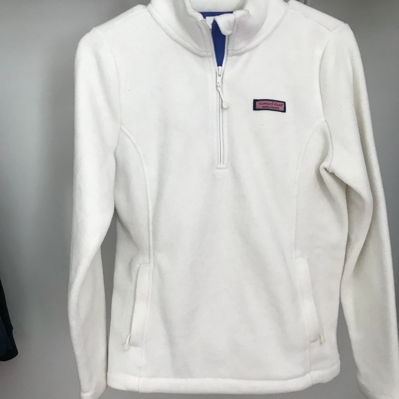 Vineyard vines white fleece - Picture 1 of 4